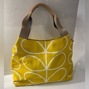 Orla Kiely Dandelion Yellow Bag